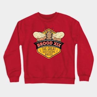 Cicadas Brood XIX The Great Southern Brood Crewneck Sweatshirt